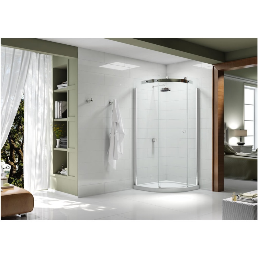 Lifestyle image of Merlyn 10 Series 800mm Shower Quadrant